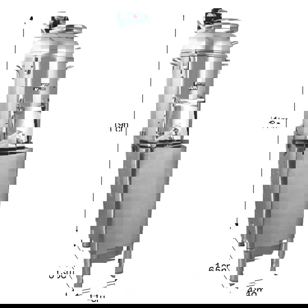 KuKoo Commercial Potato Rumbler