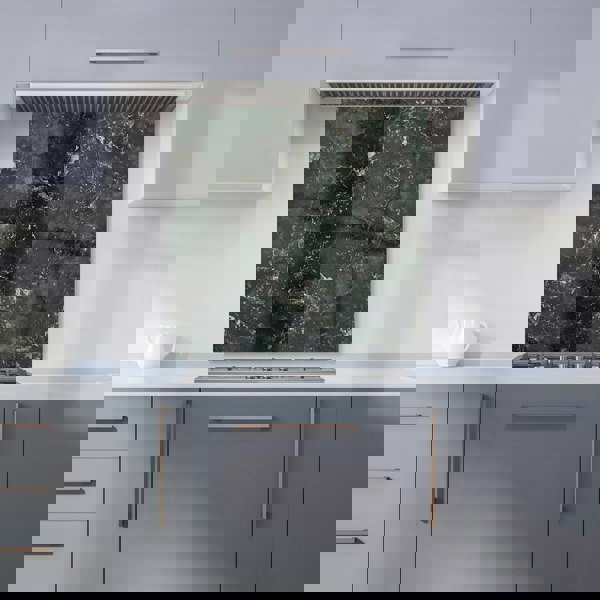 Warren Reed - Designer Shabby Green Quartz Effect Kitchen Splashback