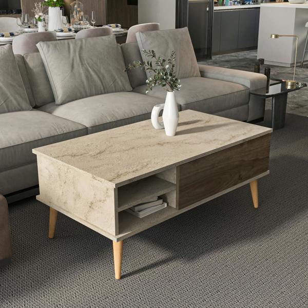 Decorotika Como 110 cm Modern Coffee Table