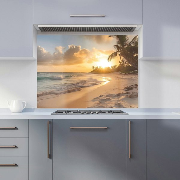 Warren Reed - Designer Sunrise In Paradise Kitchen Splashback