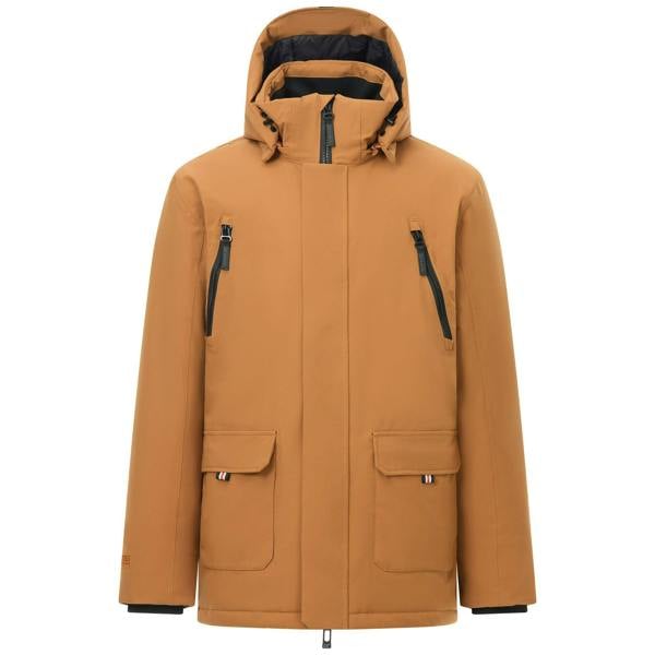 Regatta Mens Marron Waterproof Insulated Jacket - Rich Tan - 