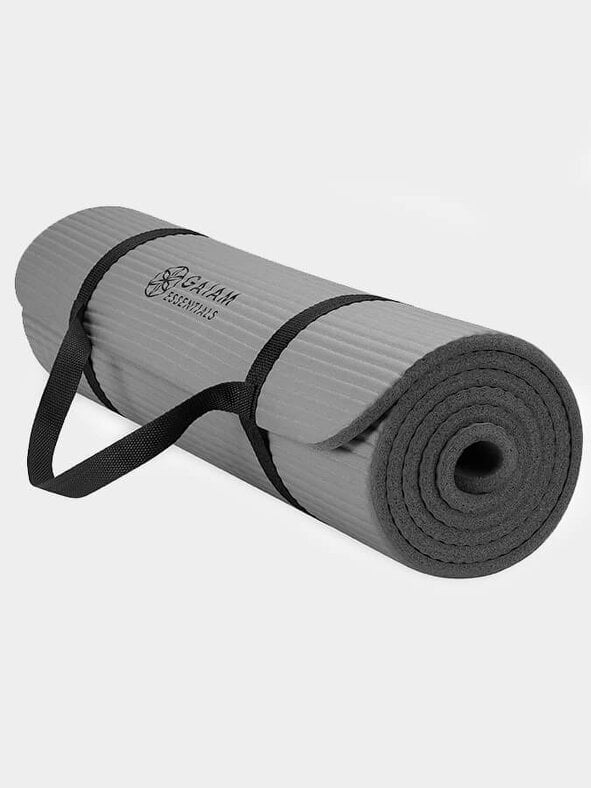 Gaiam Essential Fitness Yoga Mat 10mm