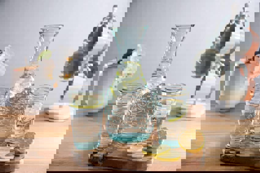 Verano-Recycled-Glass-Creative-Entertaining-Boy-And-Girl-Together-Decanter-And-Tumblers-Lifestyle-1