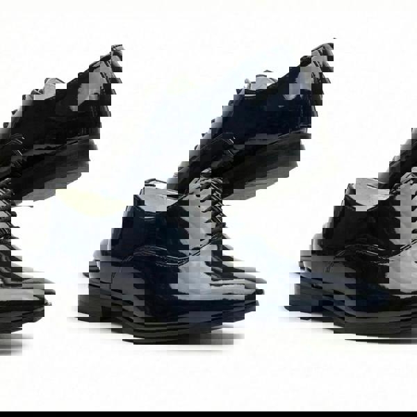 Dolcetto Men’s Formal Patent PU Leather Oxford Shoes