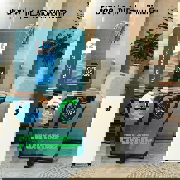 Air Pro 16L/Day Digital Dehumidifier 5.5L Tank 24H Timer Portable Electric