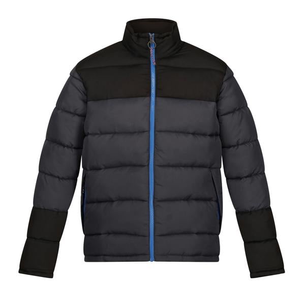 Regatta Professional Mens Insulated Puffer Jacket - Seal Grey/Black - 