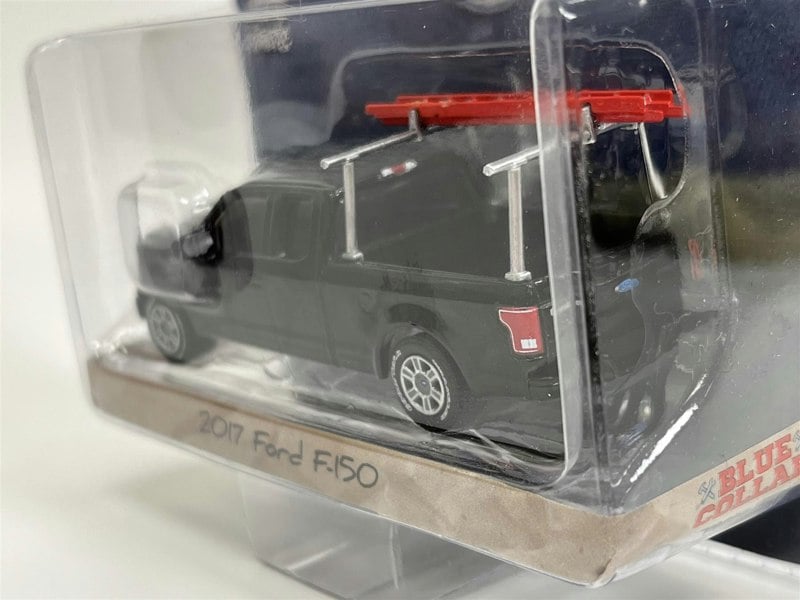 Greenlight 2017 Ford F150 Blue Collar Black 1:64 Scale 35200