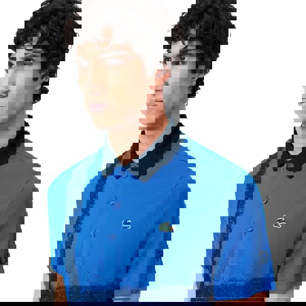 Lacoste Mens Novak Djokovic Tennis Polo Shirt - Blue - 