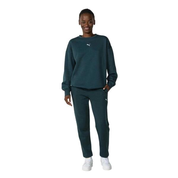 Puma Womens/Ladies Oversized Sweatshirt - Green - 