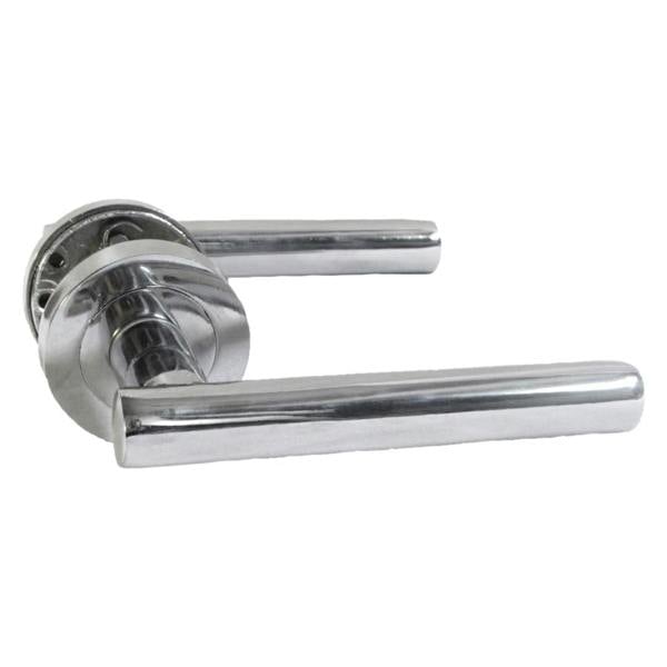 EDH Door Hardware Straight T Bar Internal Latch, Essential Sets for Internal, Featuring Polished Chrome Finish, Door Latch Compatibility