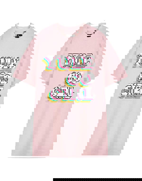 Show Me The Merch Unisex Pink Yule Go Girl Short Sleeved T-Shirt