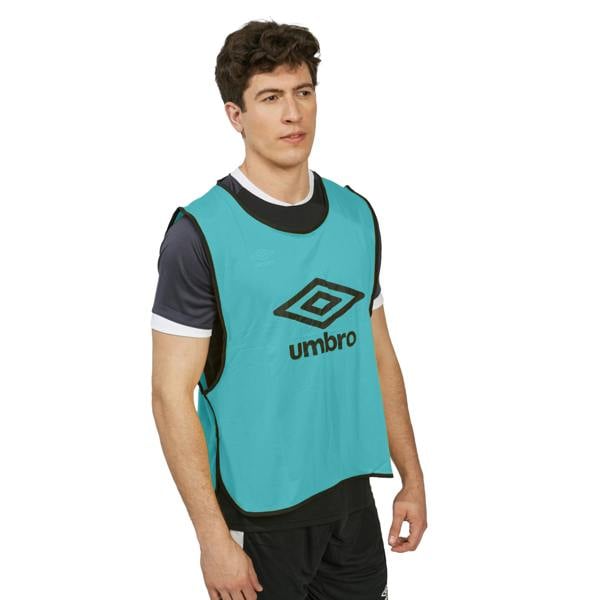 Umbro Unisex Adult Training Bib - Aqua/Black - 