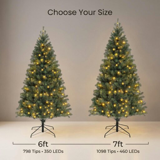 Outdoor Living Richmond Fir Winter Pre-Lit Artificial Christmas Tree