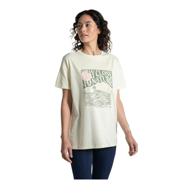 Craghoppers Womens/Ladies Yago Stay Close To Nature Short-Sleeved T-Shirt - Pear Drop - 