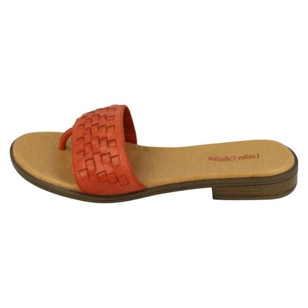 Leather Collection Ladies Leather Collection Sandals