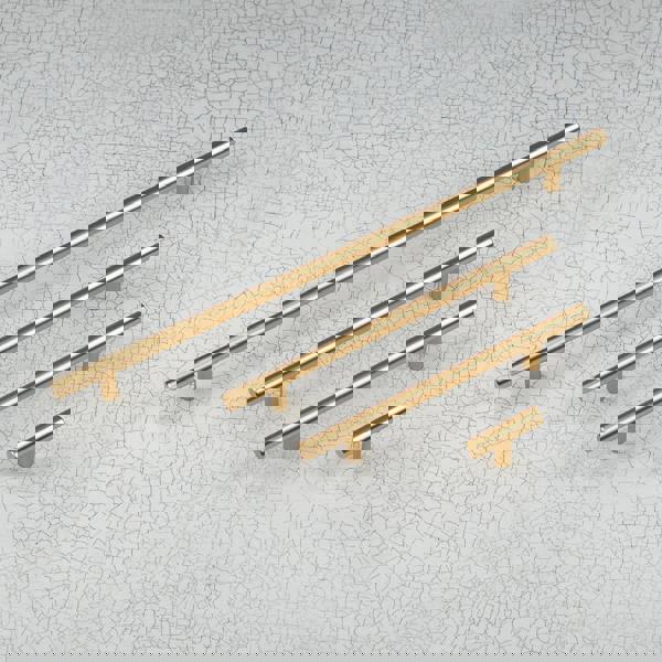 Handle & Home Brass T-Bar Handles