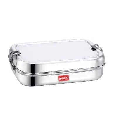 SS Utensils - Stylo SS Lunch Box with Vatti - Small
