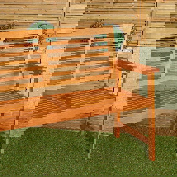 Samuel Alexander Waimea 2 Seater Outdoor Wooden Garden Bench