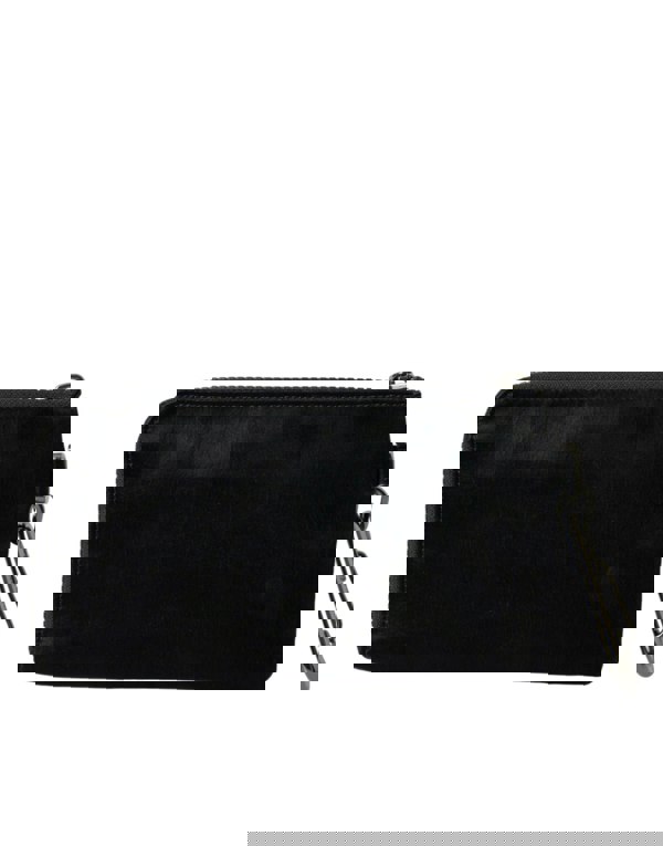 Nylon Pouch Clutch Black