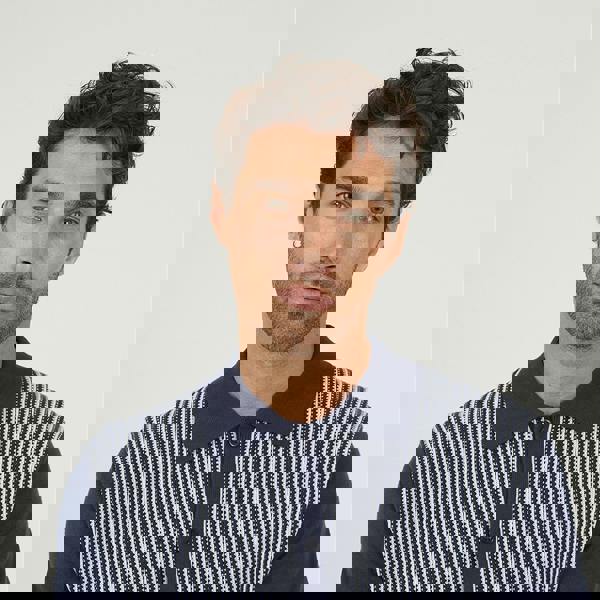 Brave Soul Navy Knitted Short Sleeve Shirt - Navy Image 4