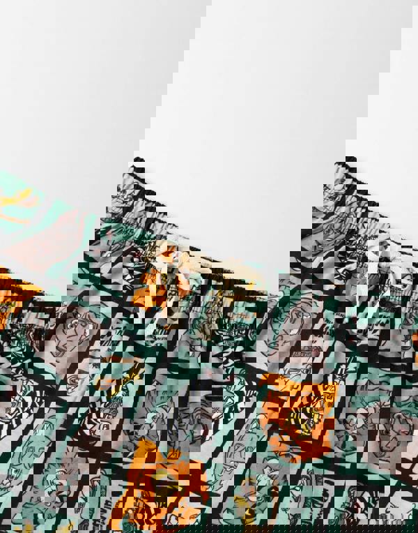 Madagascar Womens Beige Character Short Sleeve Long Leg Pyjama Set