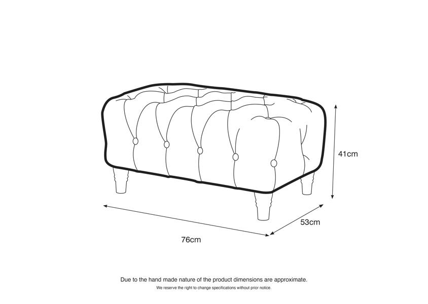 The Great Sofa Company Soho Footstool