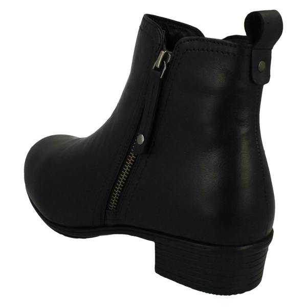 DB Shoes Ladies DB Shoes 2V Dual Fitting Ankle Boots Seville