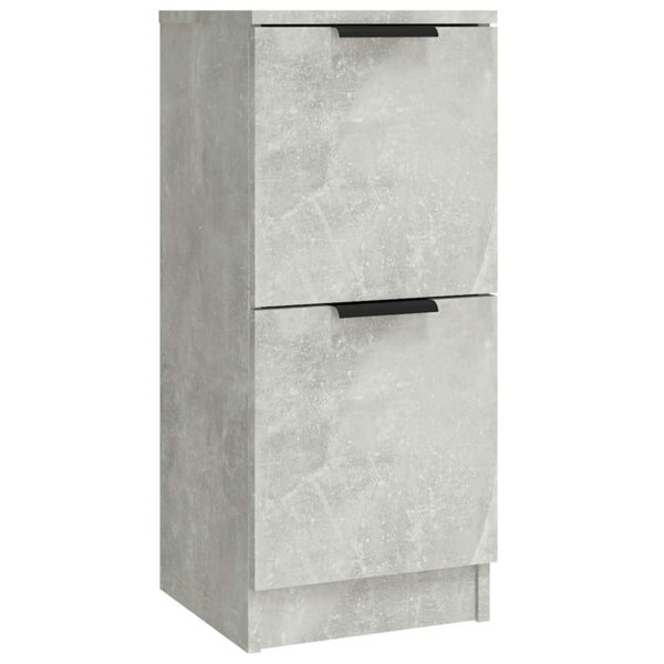 Berkfield Sideboards 3 pcs Concrete Grey Engineered Wood