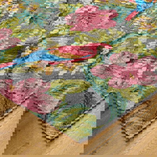 Tropicana Floral Rug – Multicolour Indoor/Outdoor Rug
