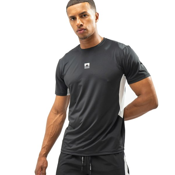REFLECT Zone Tech T-Shirt Black/Grey