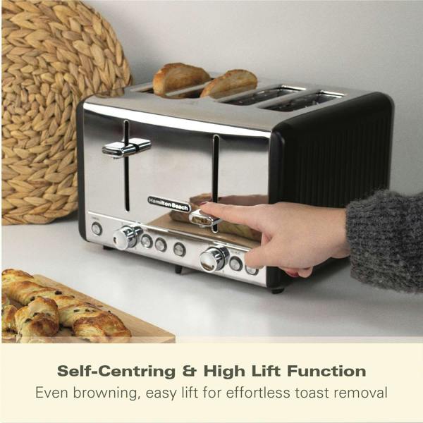 Hamilton Beach Harmony 4 Slice Toaster - Espresso