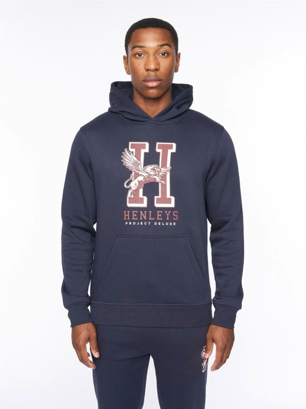 Henleys Belton Hoodie - Navy