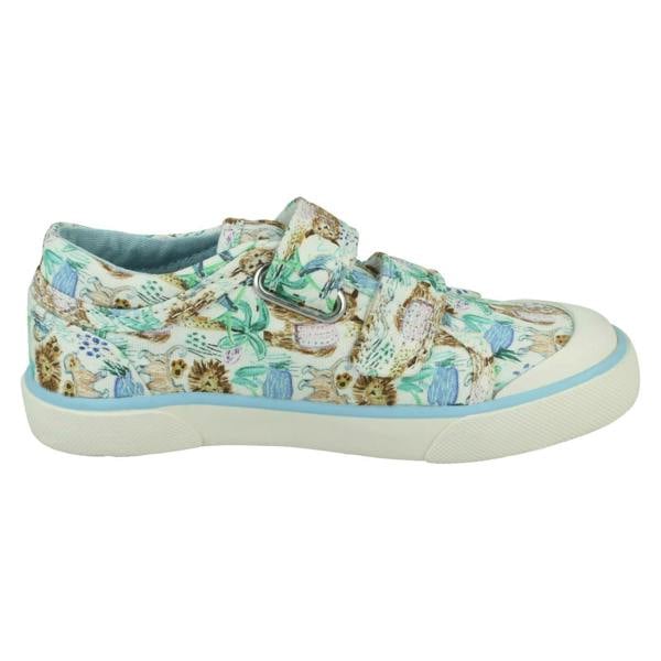 Start-rite Boys Startrite Casual Hook And Loop Canvas Shoes Escape