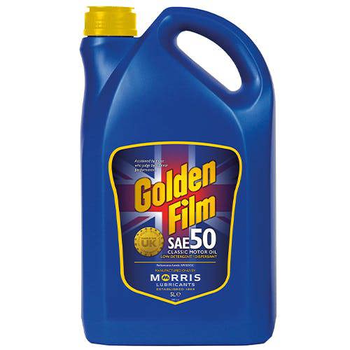 Morris Golden Film SAE 50 Classic Motor Oil for Petrol & Diesel Engines
