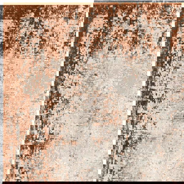 Asiatic Kuza Border Terracotta Rug