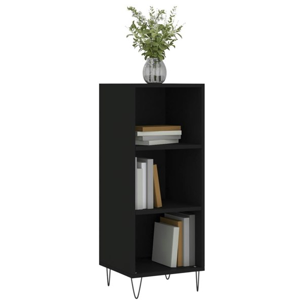 Berkfield Sideboard Black 34.5x32.5x90 cm Engineered Wood