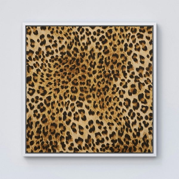 Warren Reed Wild Animal Pattern Framed Canvas