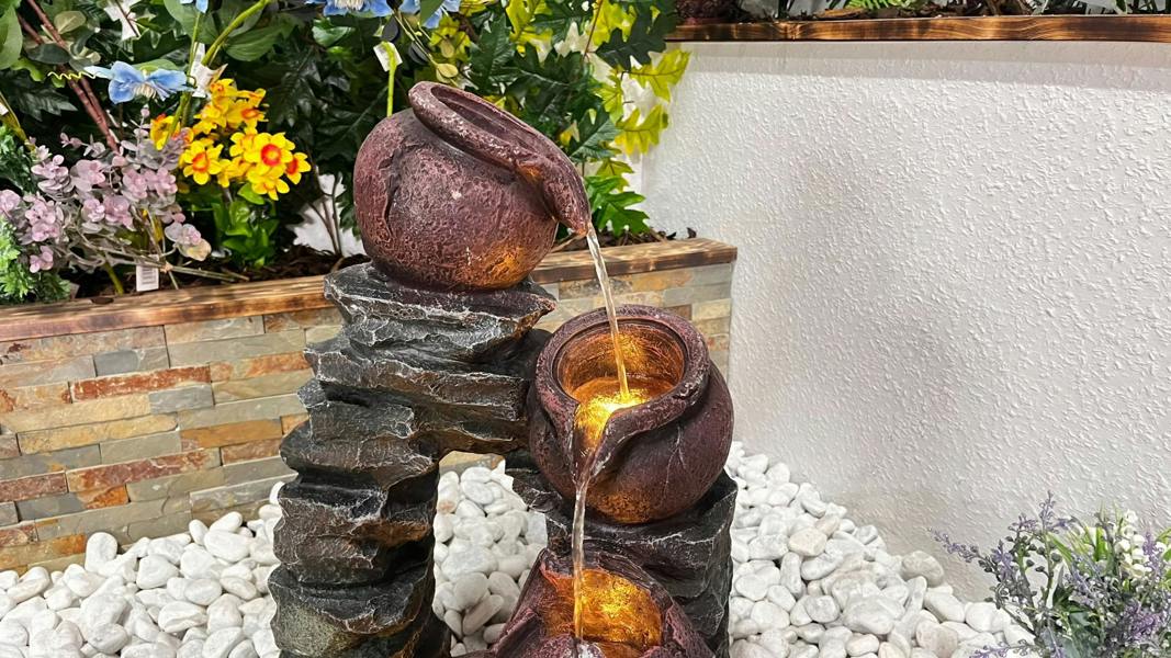 Tranquillity Water Features Copper Dale Falls Traditional Water Feature