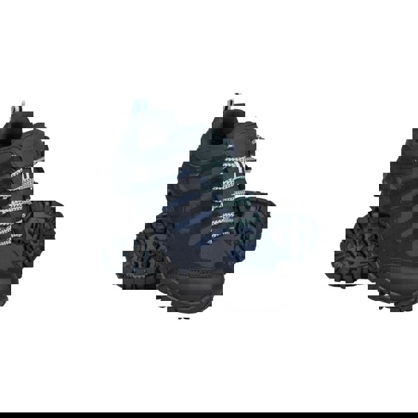 Mountain Warehouse Womens Belfour Suede Waterproof Walking Shoes - Dark Blue