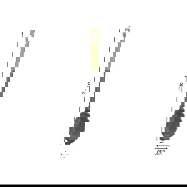 Tefal Essential Non Scratch  2 in 1 Scraping Spoon Grey