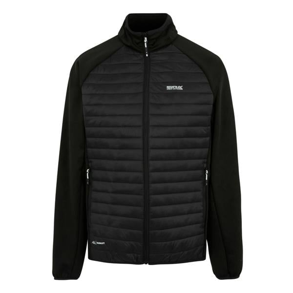Regatta Mens Clumber Hybrid Jacket - Black