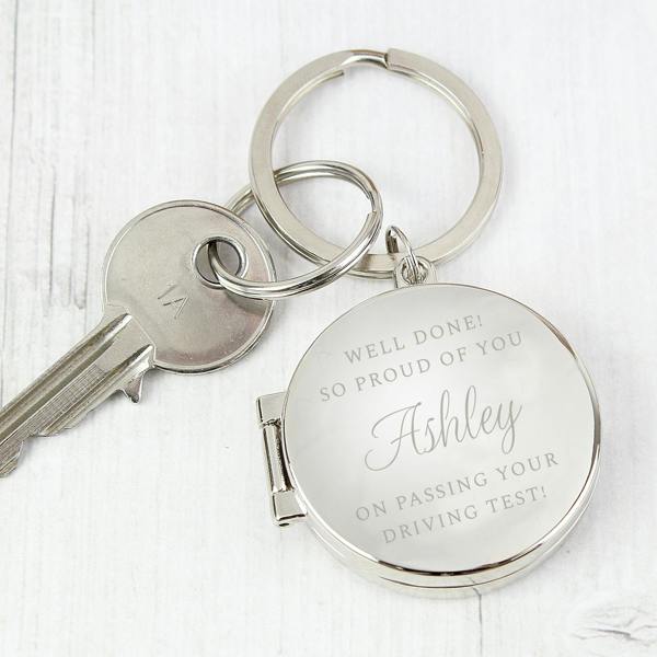 Abode Home & Gifts Personalised Classic Photo Keyring