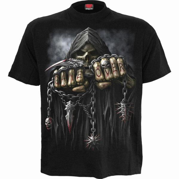 GAME OVER - Kids T-Shirt Black