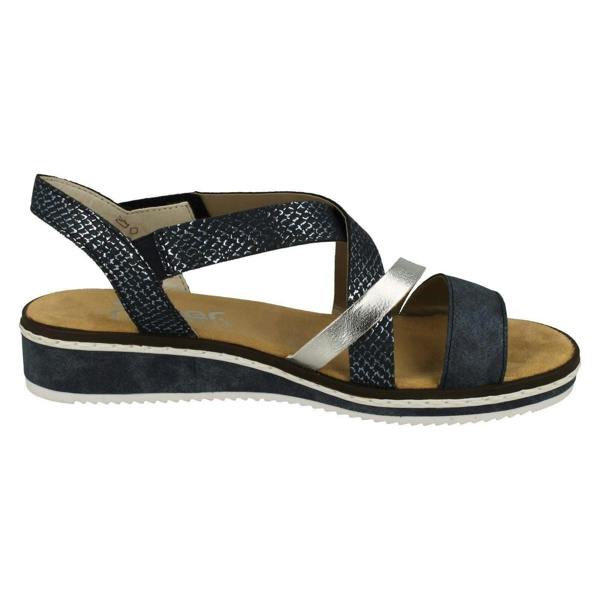 Rieker Ladies Rieker Wedge Heeled Sandals V3663