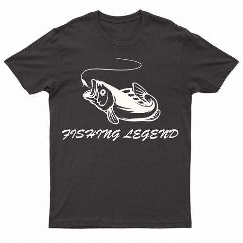 Adults Heavy Cotton "Fishing Legend" T-shirt