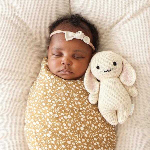 cuddle+kind - Baby Animal Collection - Baby Bunny - Oatmeal