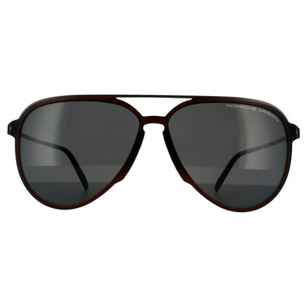 Porsche Design Sunglasses P8912 B Brown Grey Grey Polarized AR