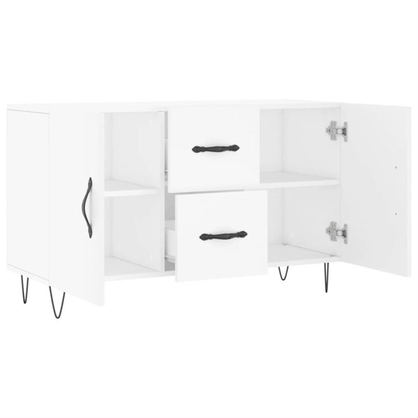 Berkfield Sideboard White 100x36x60 cm Engineered Wood