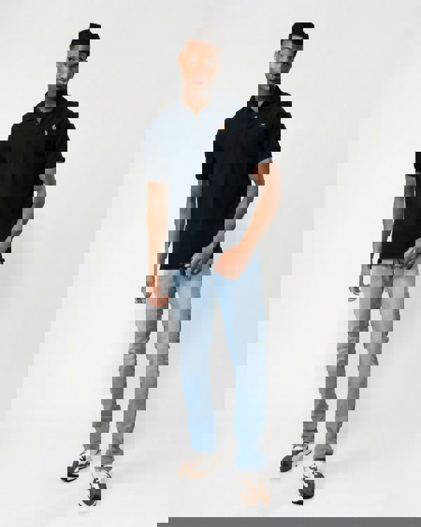 Belstaff Short Sleeved Mens Polo - Dark Ink