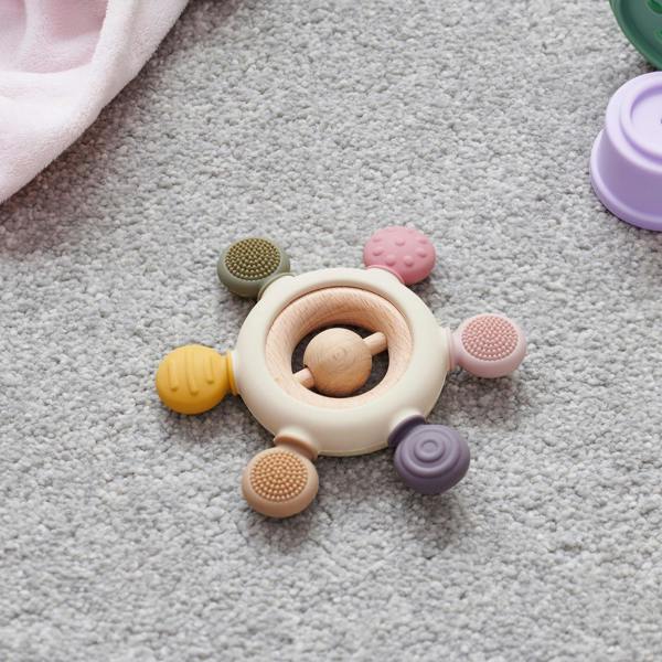 tickit SiliSoft® Rattle Teether (Earth)